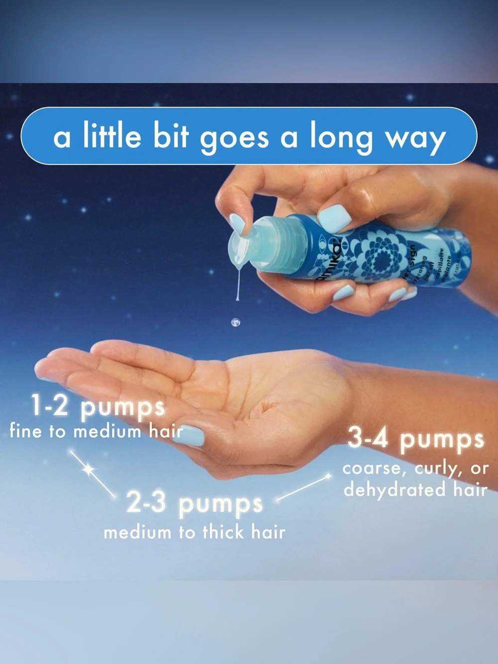 Amika water sign hydrating hair oil